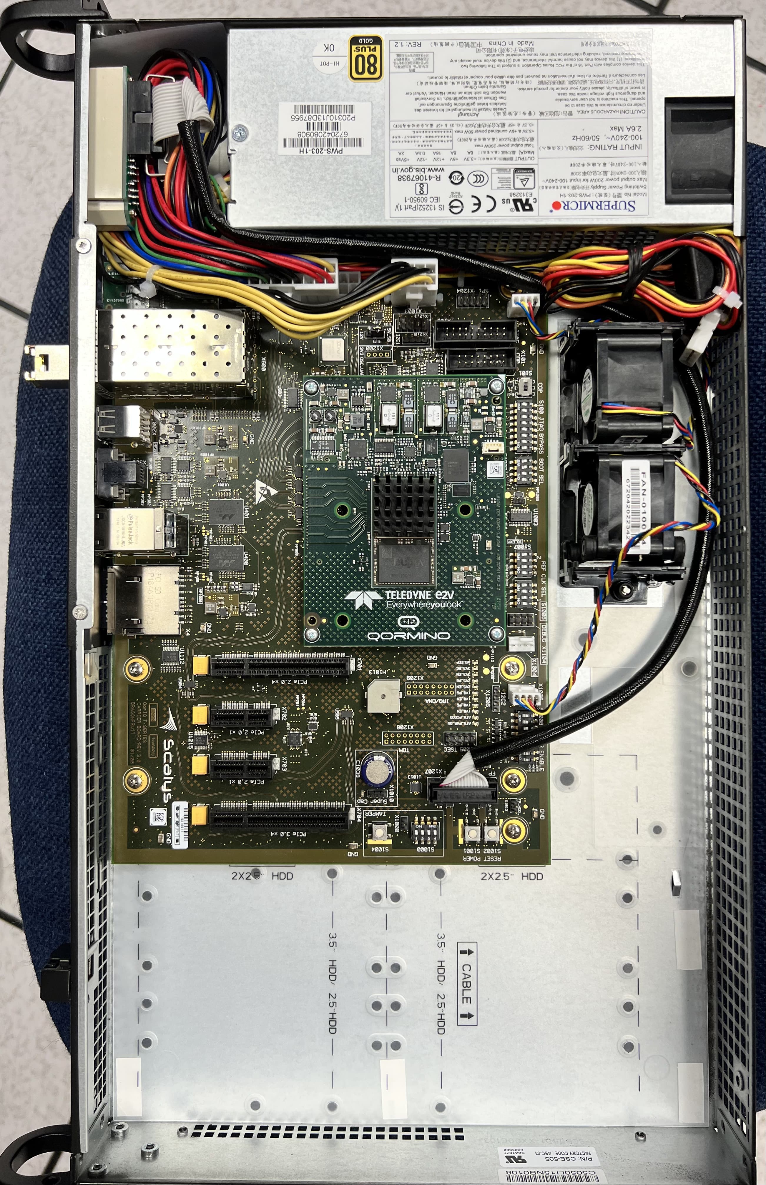 Flight computer chip development board